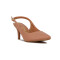 Vizzano Zapato S/talón Taco Alto Lvx P/fina Nude