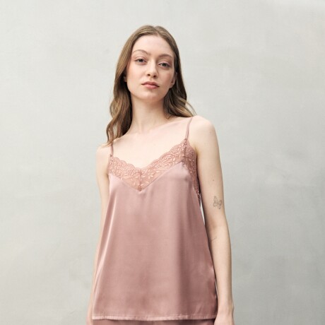 TOP TERESA Rosa Tostado