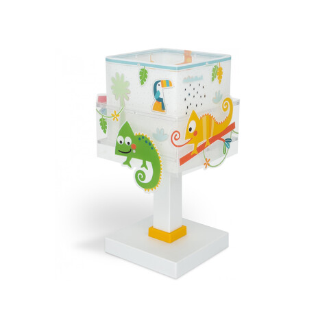 Portátil de mesa infantil E14 HAPPY JUNGLE naturaleza flúor DA0226