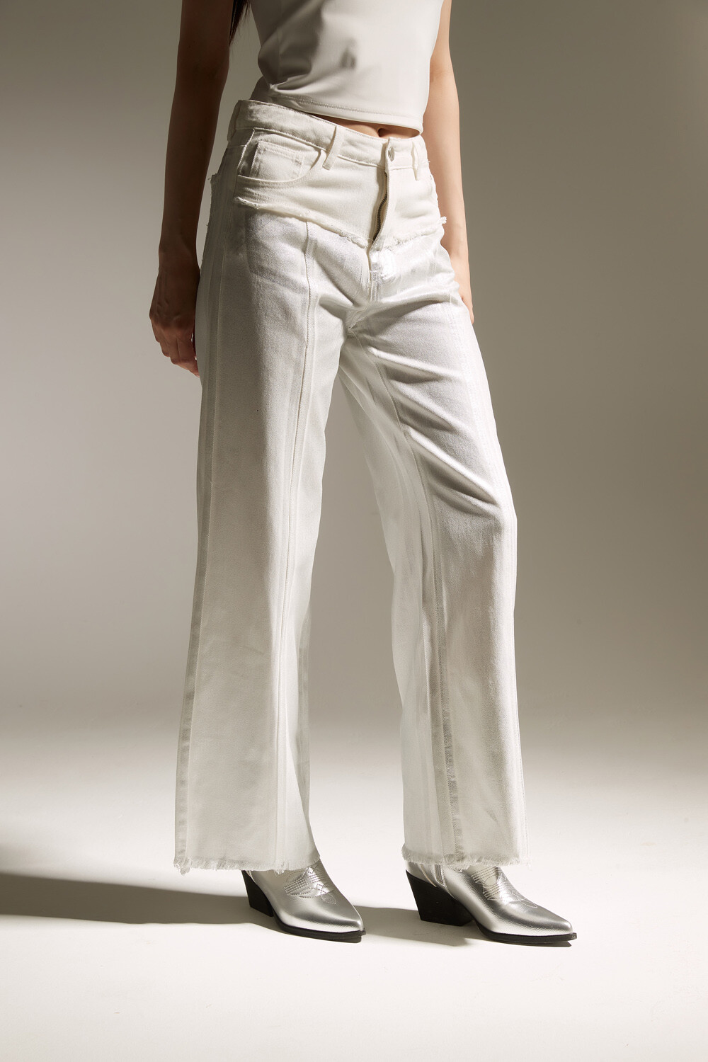 Pantalon Uppile Marfil / Off White