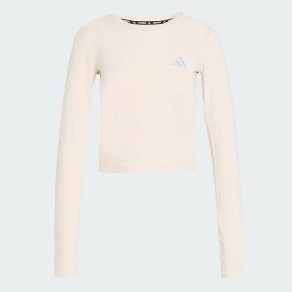 Remera Adidas Manga Larga Adi365 Essentials Beige