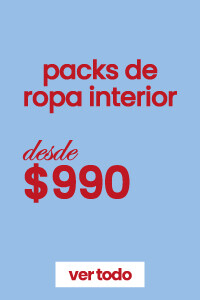 packs de ropa interior