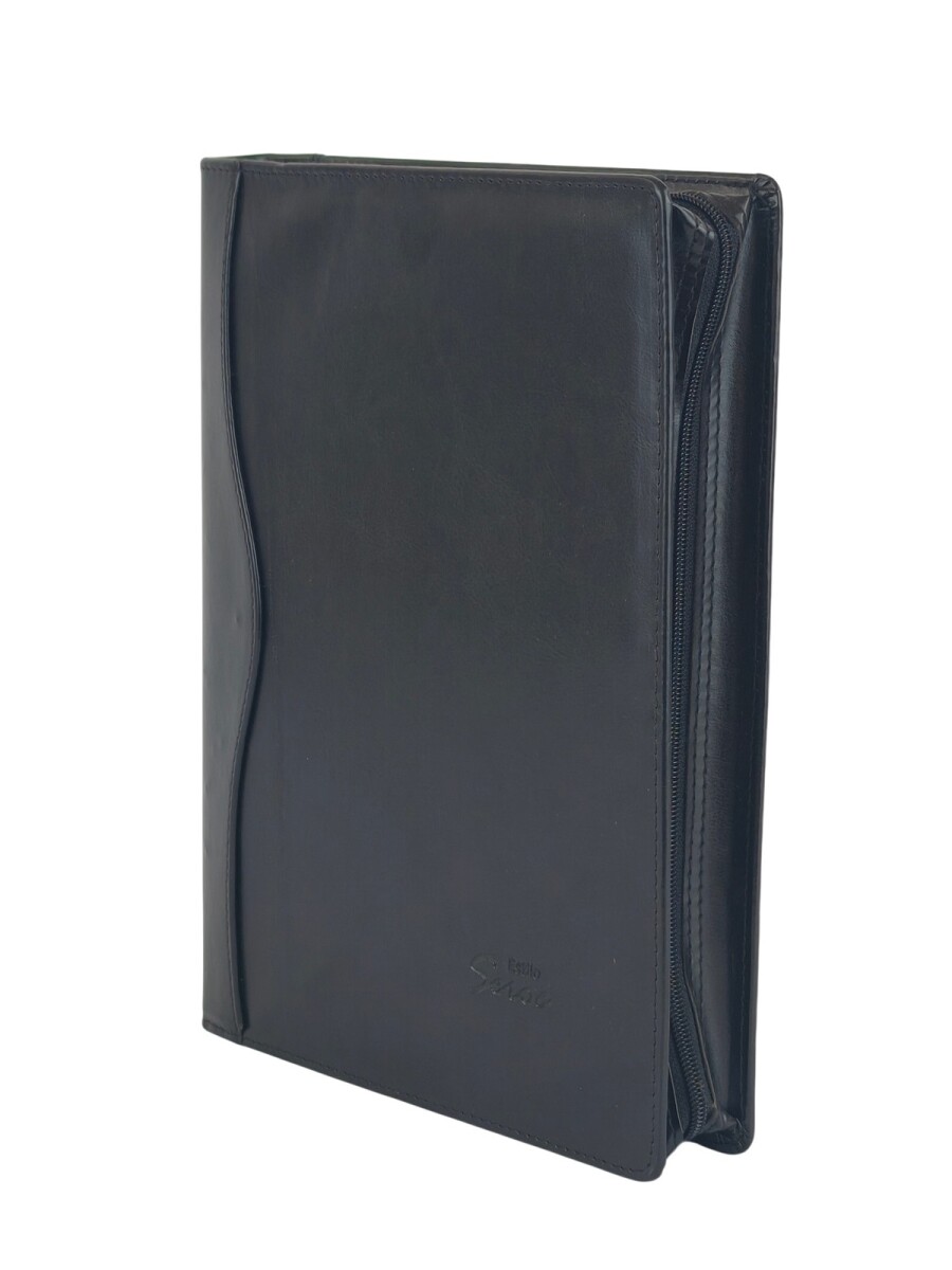 Dosier Mediano Profesional: Solución Elegante para la Organización de Documentos - Negro 