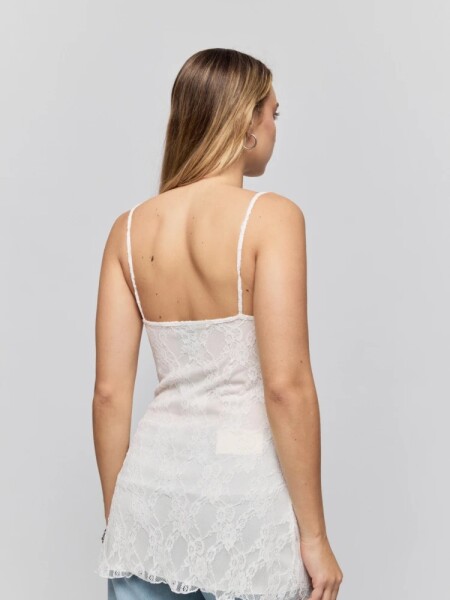 VESTIDO P.CAKE NARCISO BLANCO