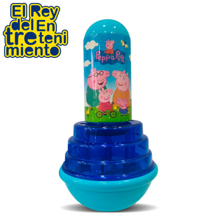 Trompo Peppa Pig Automático Con Luces Led En Blister Trompo Peppa Pig Automático Con Luces Led En Blister