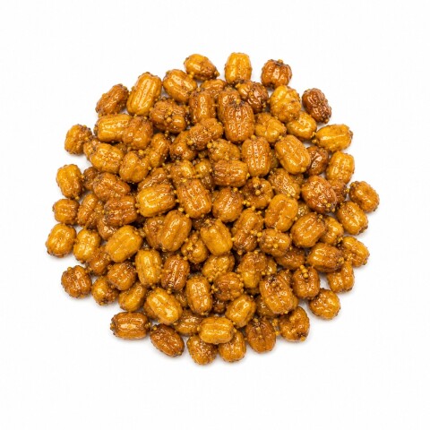 MAIZ CRUJIENTE MOSTAZA Y MIEL 100G Maiz Crujiente Mostaza/miel