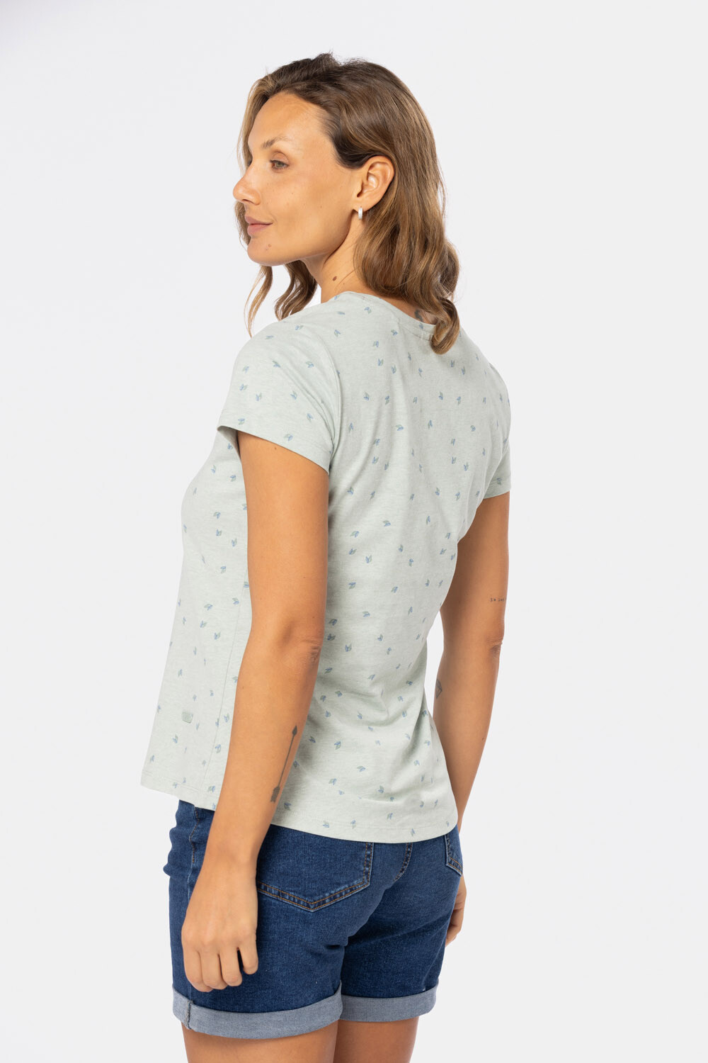 REMERA ESTAMPADA Verde