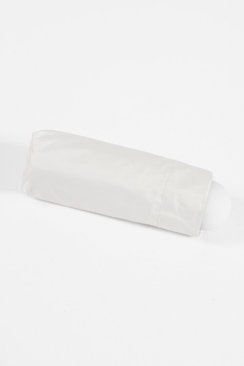 Paraguas liso blanco