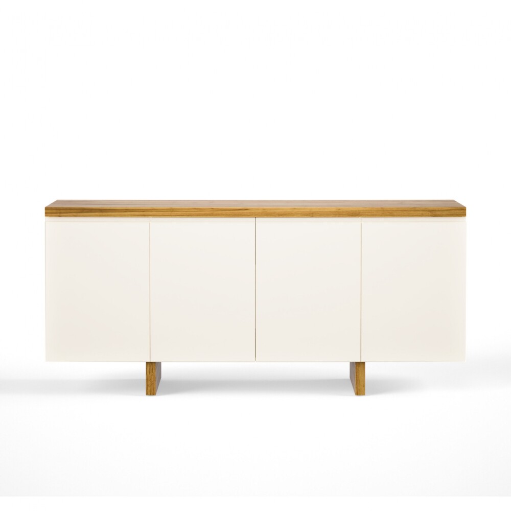 Aparador Buffet SUD 1.8 - Linea Manhattan Off White / Cinamomo