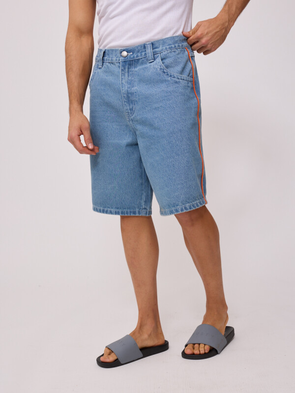 BERMUDA JEAN HALDEN RUSTY Azul Claro