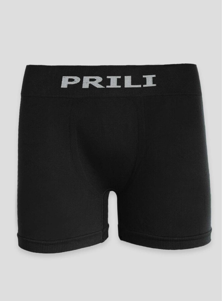 Boxer con pretina ancha - Negro 