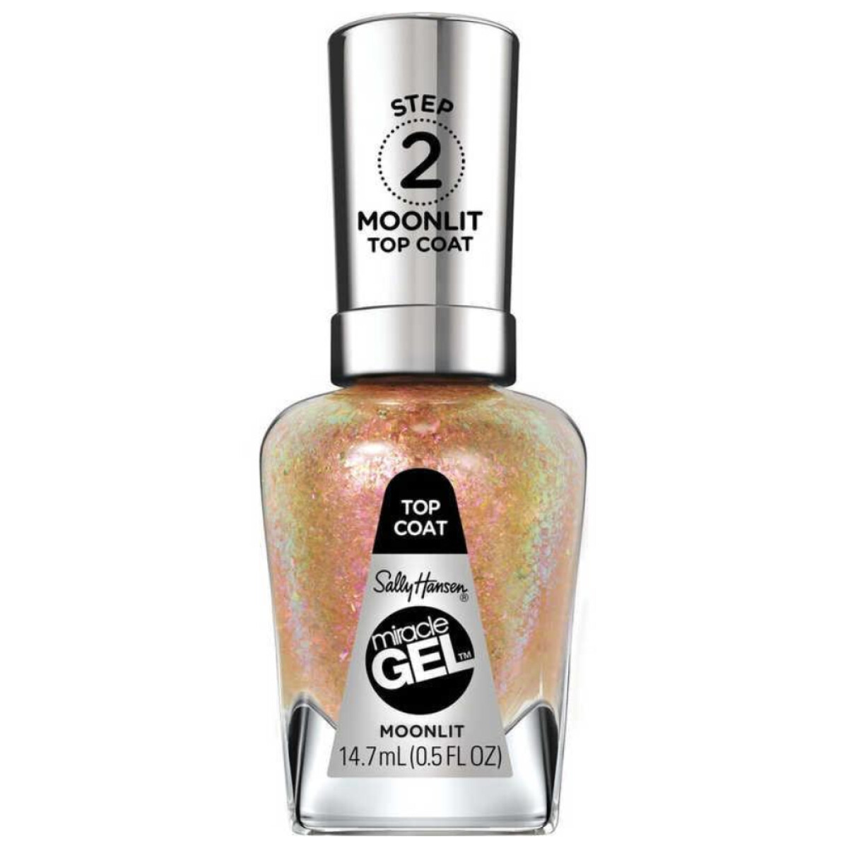 Sally H Miracle Gel Top Coat Moonlit 107 