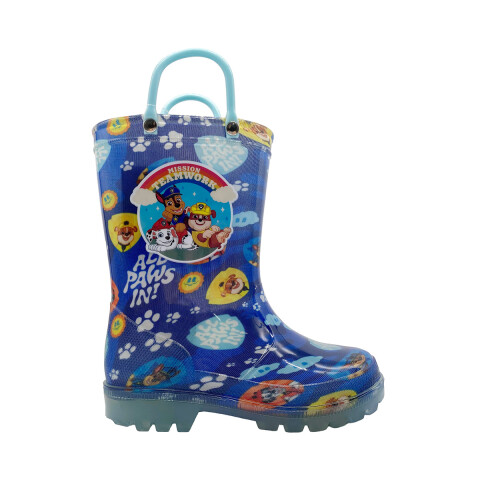Botas de Lluvia Infantiles Paw Patrol Talle 24 al 29 U