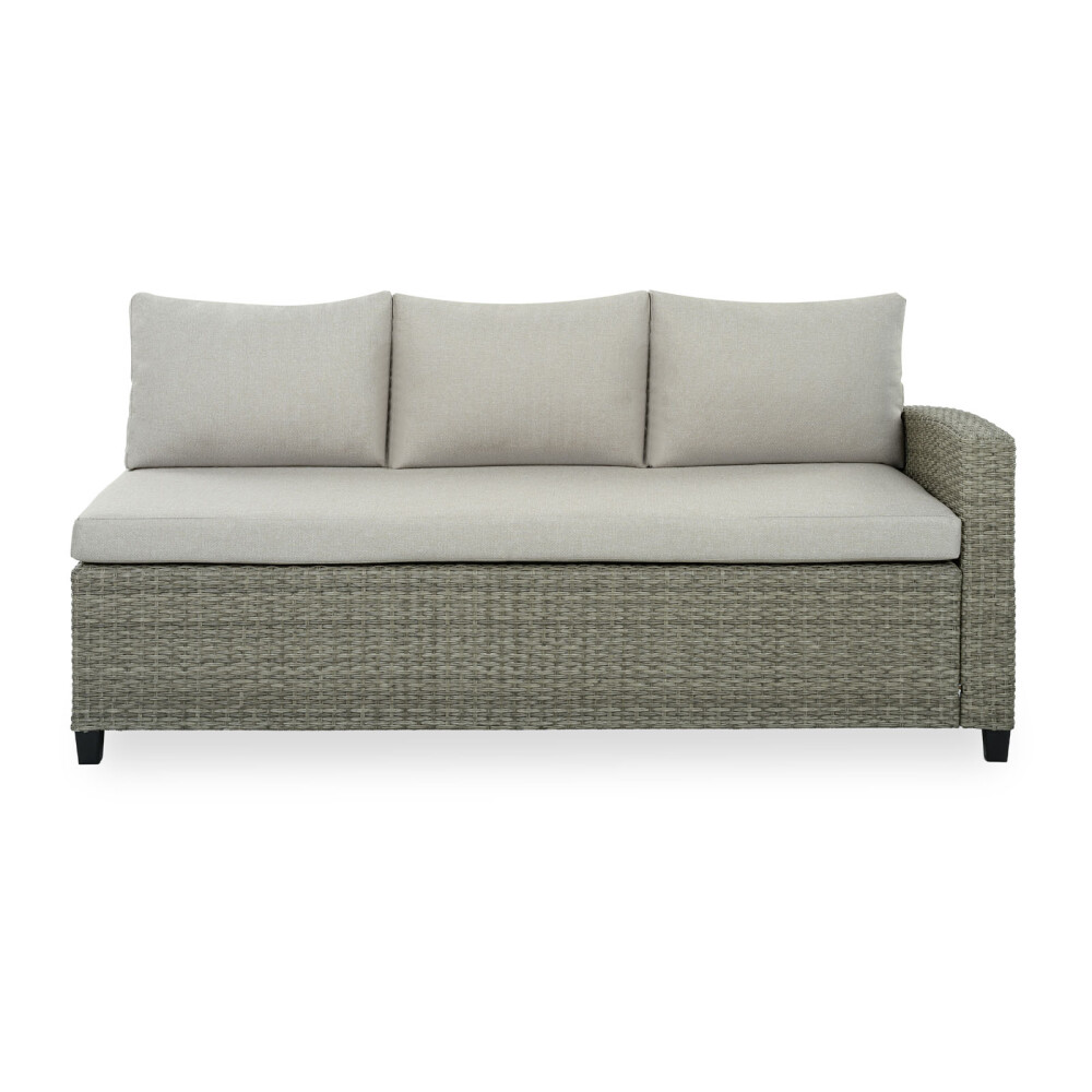 SET DE COMEDOR EXTERIOR RATTAN-SINTETICO NATURAL-BEIGE HAWAI