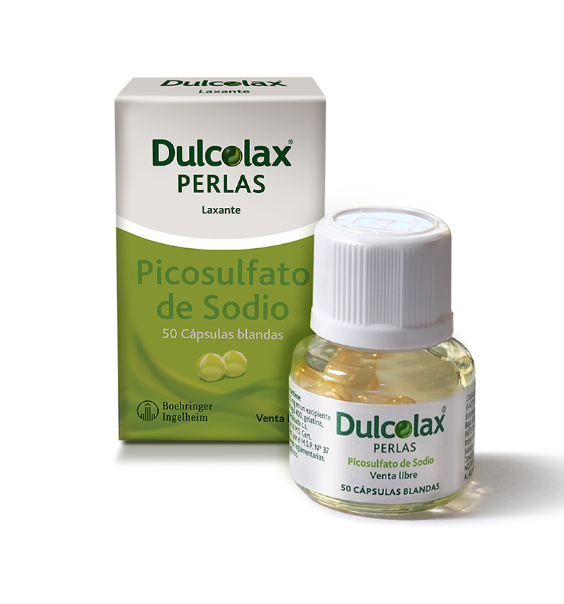 Dulcolax laxante - Picosulfato de sodio x50 perlas 