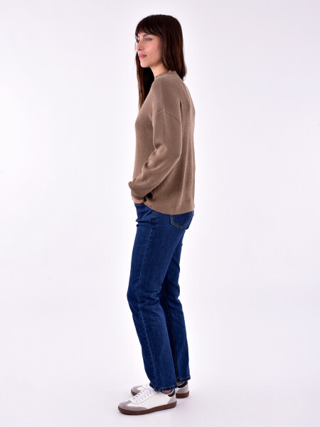 BUZO VIOLET MARRON MEDIO