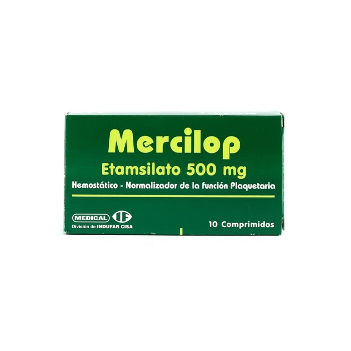 MERCILOP CJ X 10 COMPRIMIDOS única