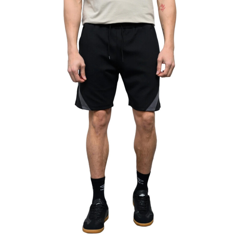 Bermuda de Hombre Umbro Rub Negro - Gris