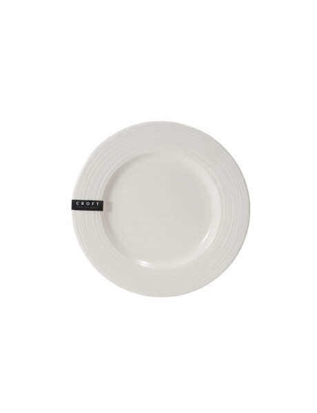 PLATO DE MESA PORCELANA D27CM CROFT PLATO DE MESA PORCELANA D27CM CROFT