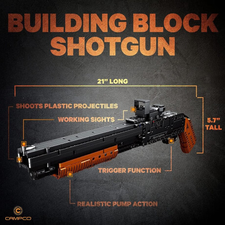 Bloques de construcción Escopeta Remington RM 1002 Bloques de construcción Escopeta Remington RM 1002