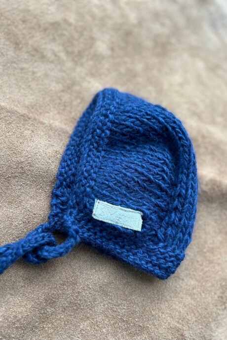 Gorrito New Born Azul