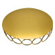 Soporte de Torta dorado de 25*25*30CM Soporte de Torta dorado de 25*25*30CM