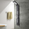 PANEL DUCHA MODELO L692 ALUMINIO NEGRO Panel Ducha Modelo L692 Aluminio Negro
