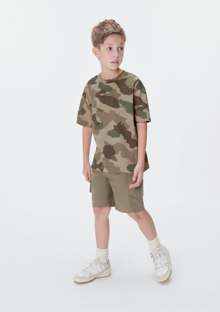CAMISETA MM MASC - VERDE MILITAR 