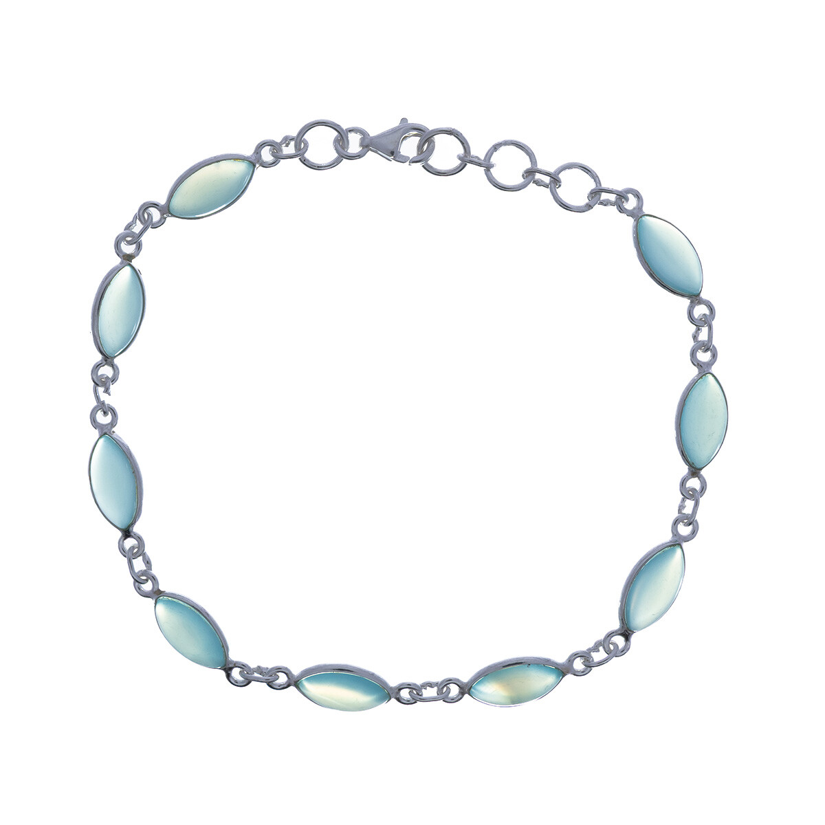 Pulsera de plata 925 con Piedras 