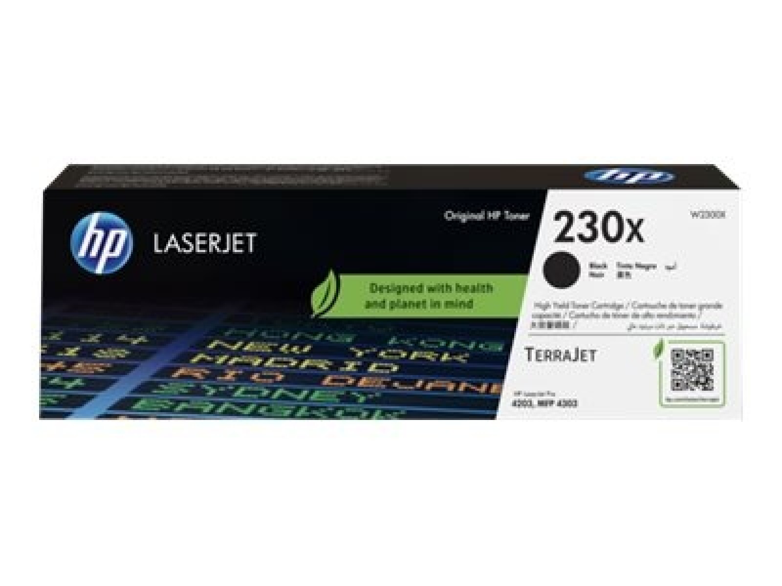 HP 230X - Cián - original - LaserJet - cartucho de tóner (W2301X) - para Color LaserJet Pro 4201, 4203, MFP 4301, MFP 4303 
