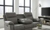 Sillón Recliner Apollo - 3 Cuerpos Marrón Gris
