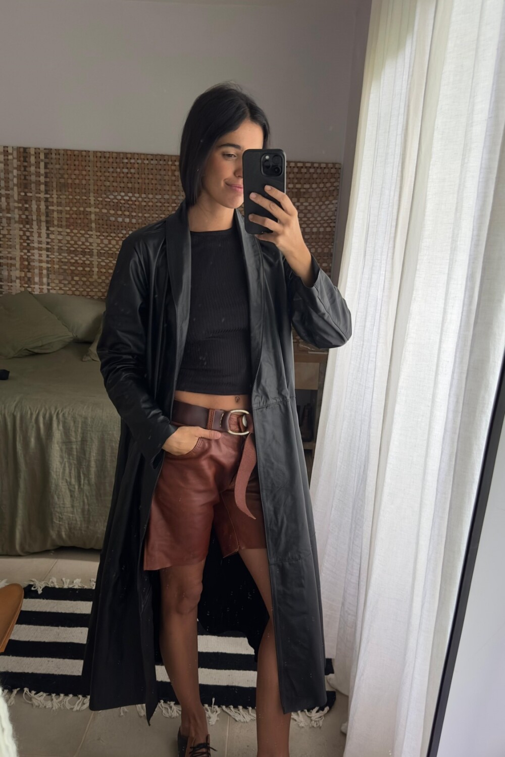 Matrix Trench Negro