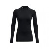 Remera Under Armour ColdGear Authentics Mockneck Black
