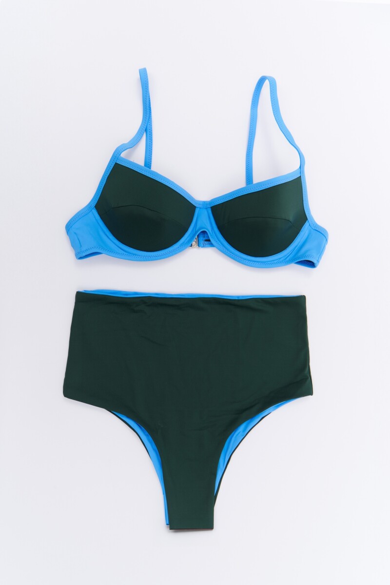BIKINI BUZIOS VERDE AZUL