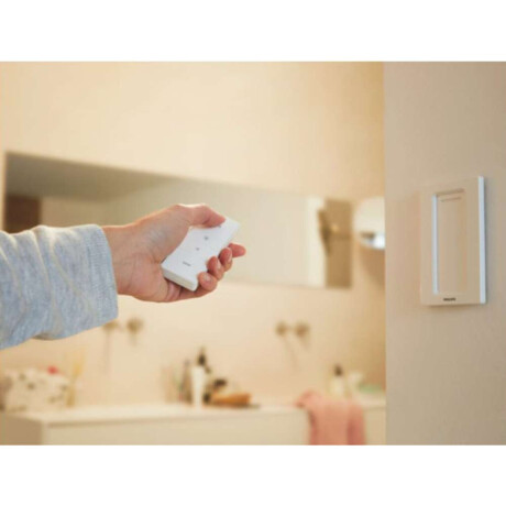 Plaqueta Blanca Hue Switch Dimerizable