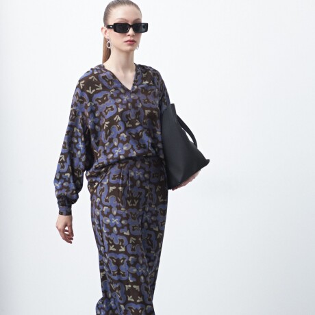 PANTALON STUDIO PRINT Florcitas