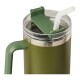 Jarra Vaso Terminico 1200ml Ac Inox y sorbete en Ac inox Verde