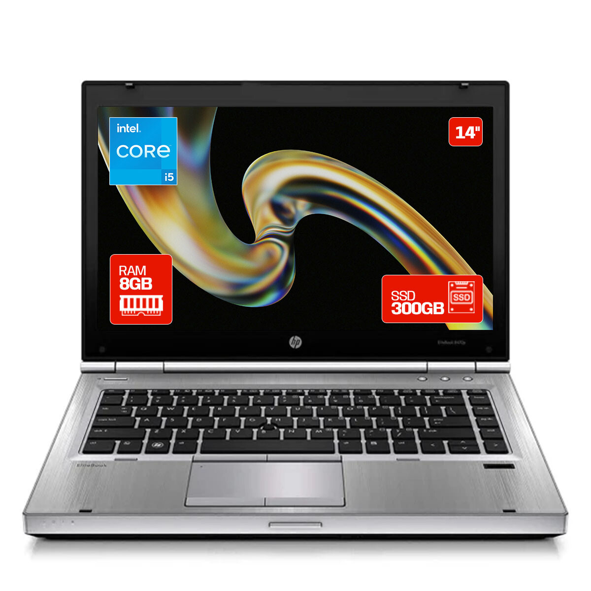 Notebook Hp Elitebook 8470P I5 8 GB RAM 300 Gb Sata W10 14" 