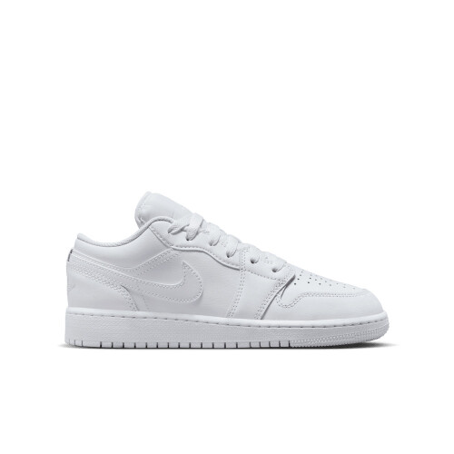 Zapatillas Air Jordan 1 Low de Niños Blanco