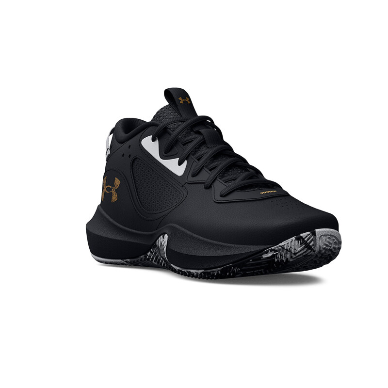 Championes Basketball Hombre Under Armour Lockdown Negro-Dorado