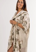 Kimono 50% lino 50% viscosa Kimono 50% lino 50% viscosa