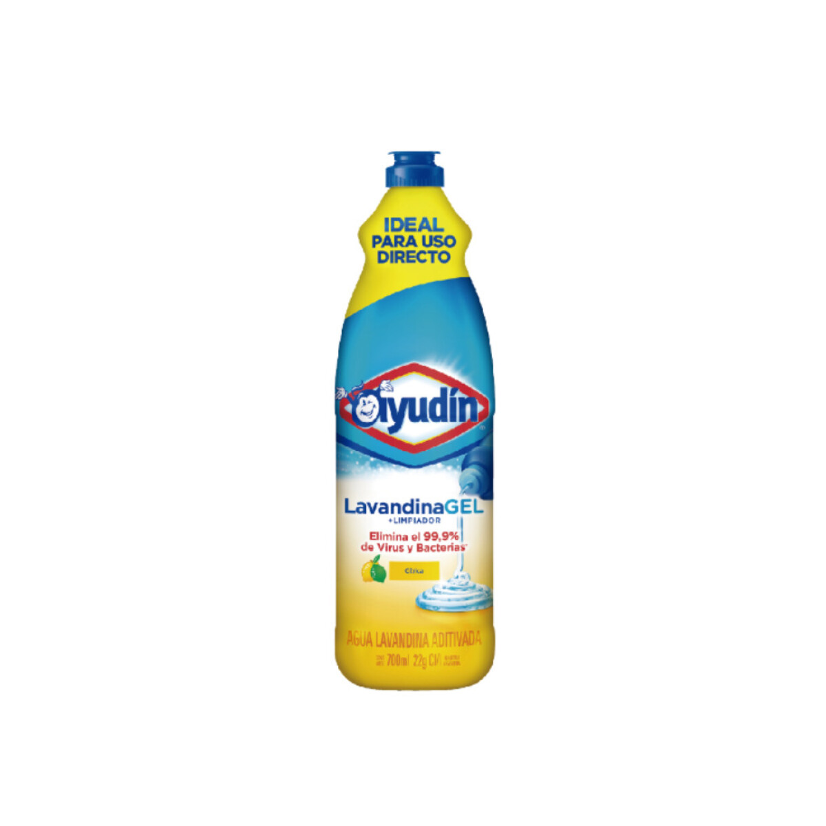 Ayudin Lavandina Pureza Citrica en Gel 500ml 
