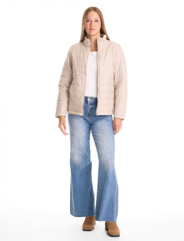 Campera Abrigo 3 En 1 BEIGE CLARO