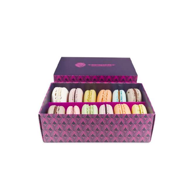 Macarons Caja x 12 Unidades. Surtidos