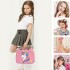 Valija Set Maquillaje Unicornio Lavable Infantil Niños 28 Pz Variante Color Rosa