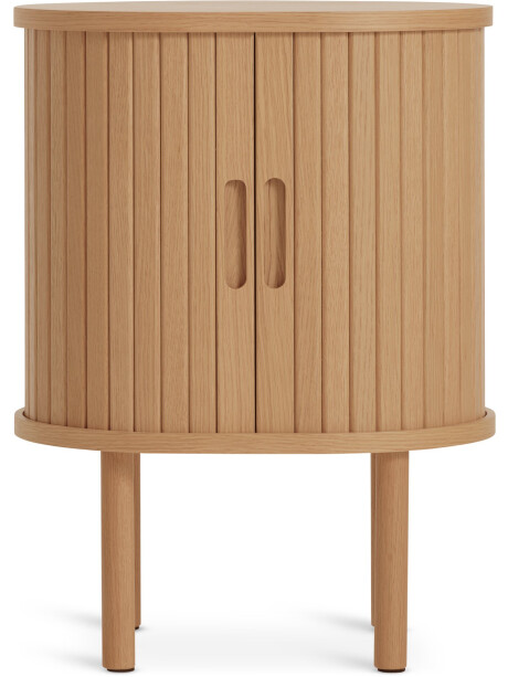 Mesa de luz LYNGVIG persiana roble nat Mesa de luz LYNGVIG persiana roble nat