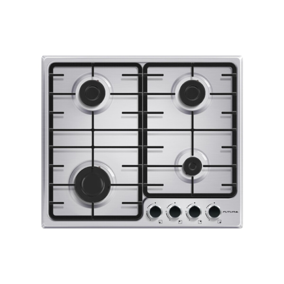 Anafe a gas Futura Plus FUT-A60GX Inox 60cm - acero inoxidable 