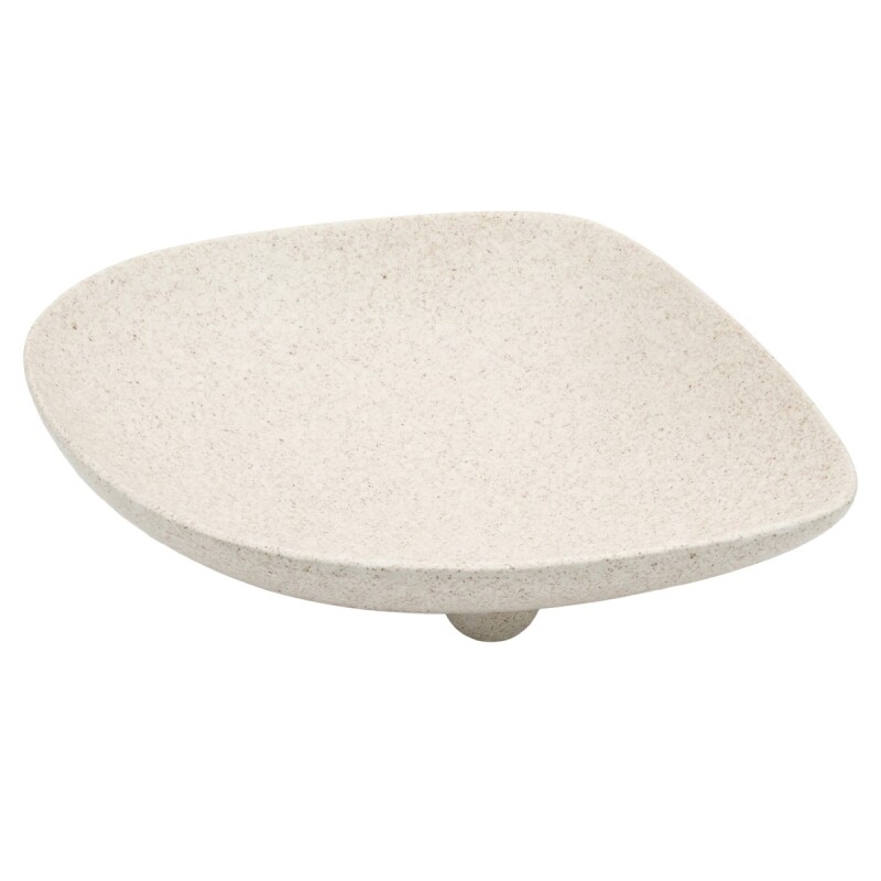 BANDEJA CERAMICA BLANCA 37X10CM Unica