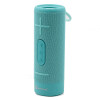 Parlante portatil bluetooth cilindro con correa simil flip verde Parlante portatil bluetooth cilindro con correa simil flip verde