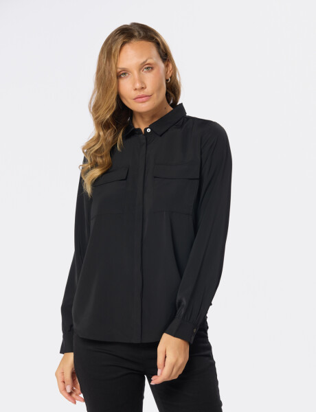 BLUSA LISA Negro